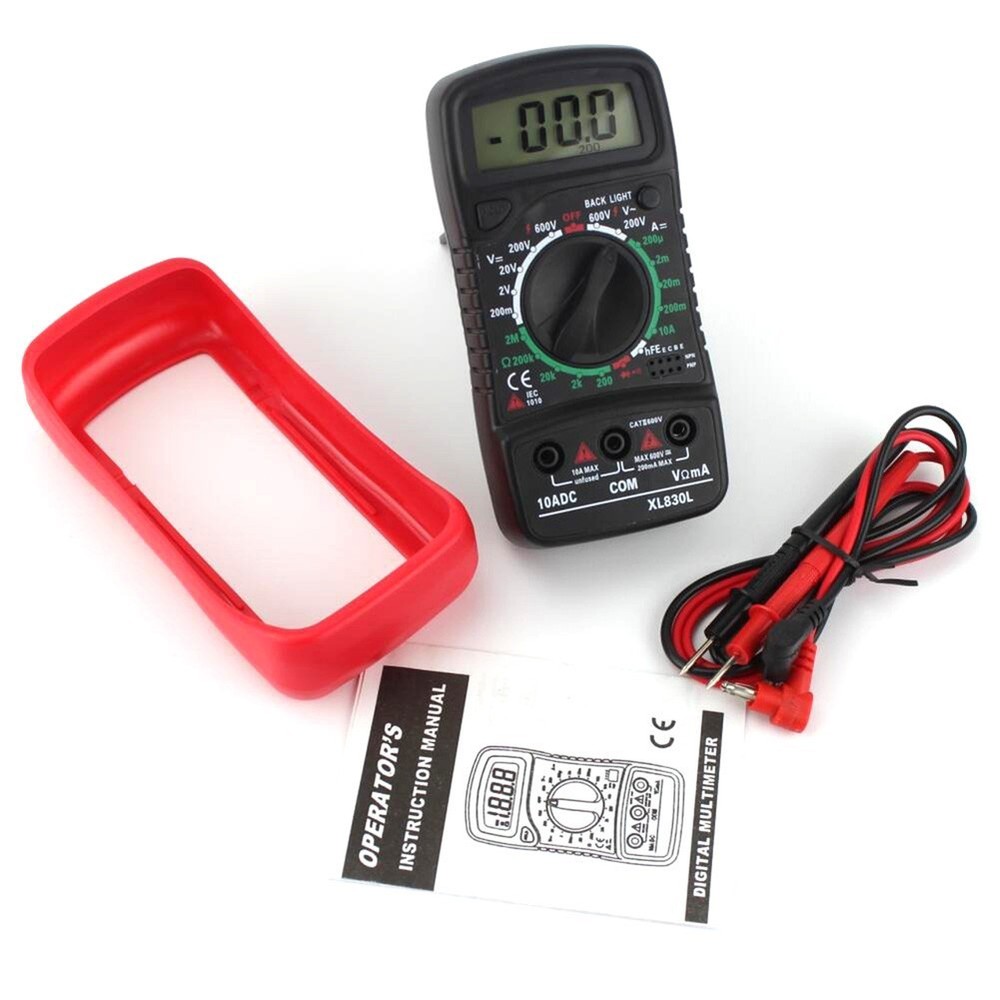 Multi Function Digital Multimeter for AC DC Voltage and Current Measurement