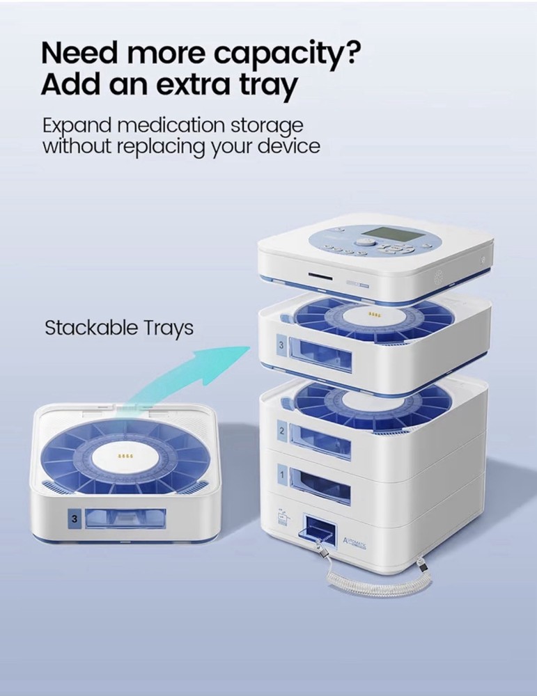 42-Day Automatic Pill Dispenser