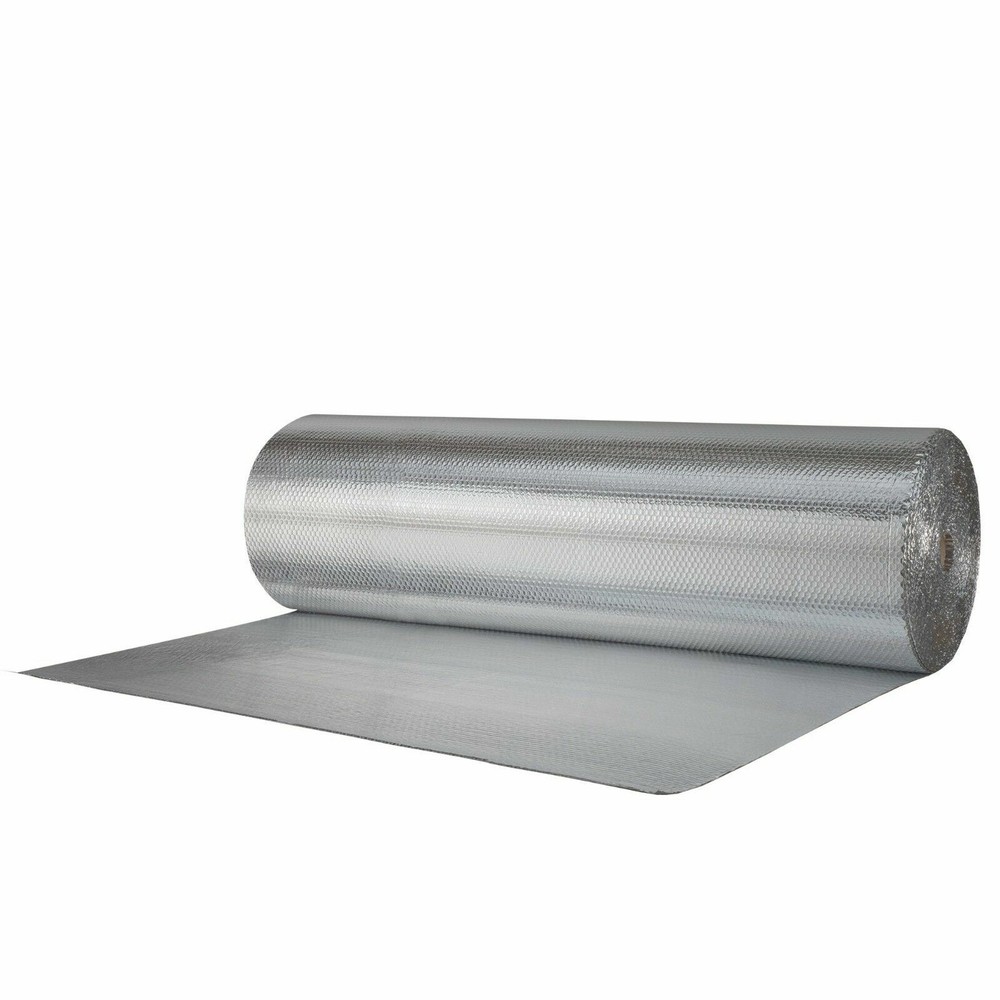 Reflectix Double Sided Insulation 48" Metallic Foil Single Bubble 4x100 (R7-21)