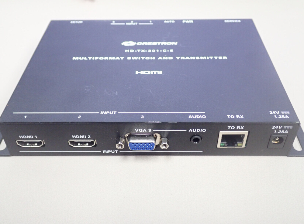 Crestron HD-TX-4K-301-C-E Multi Format Switch & Transmitter
