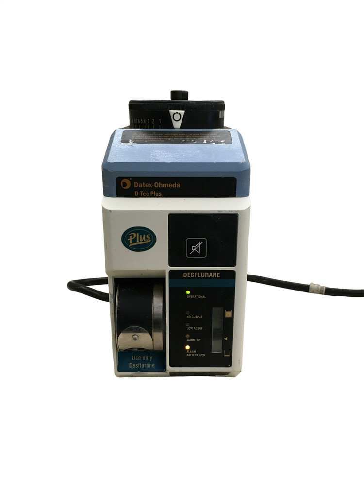 Datex-Ohmeda D-Tec Plus DESFLURANE Vaporizer