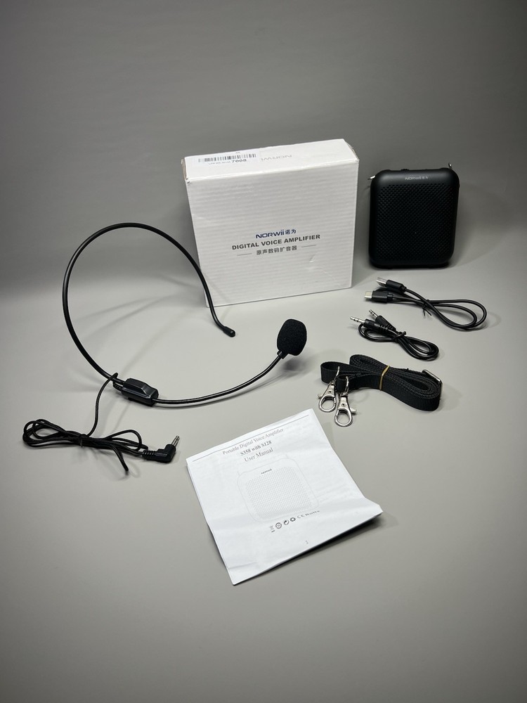 Loud Voice Amplifier Portable Mini Wired Microphone Headset Bluetooth Speaker