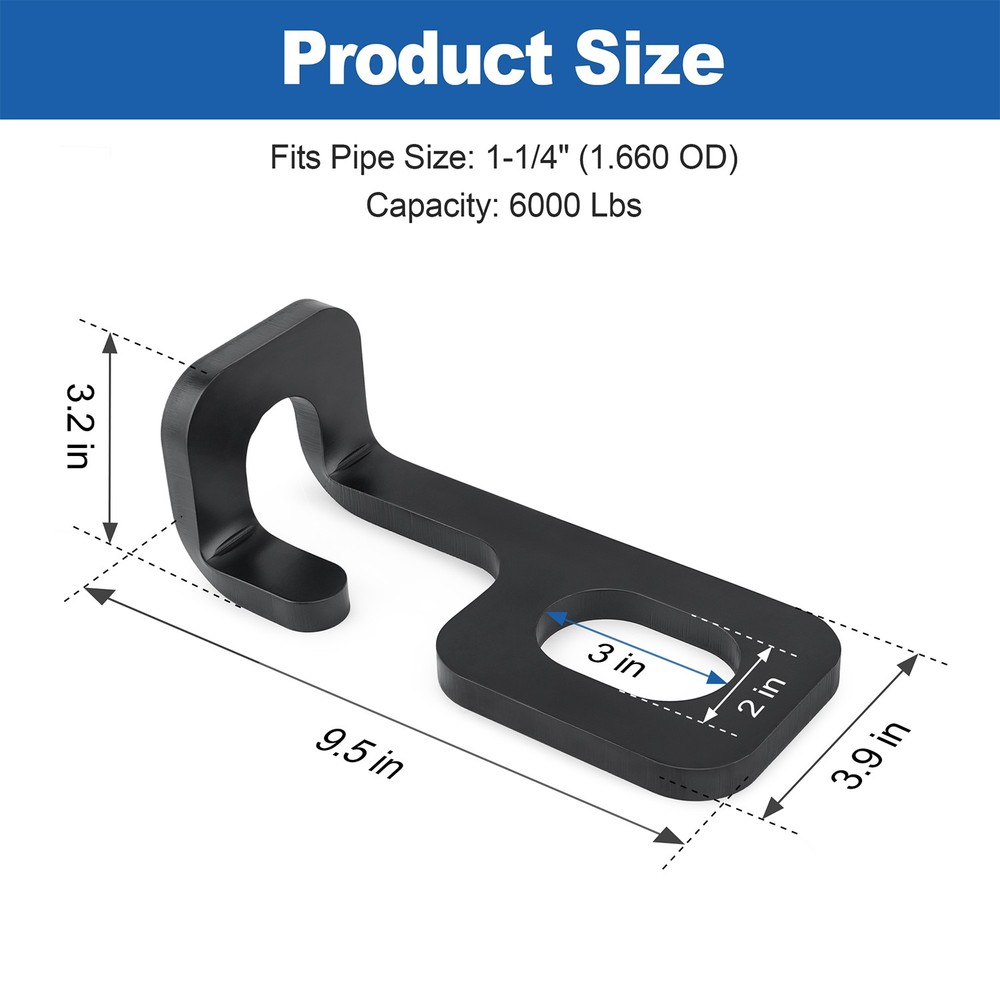 1-1/4" Well Pump Heavy Duty Pipe Elevator Drop Pipe Puller