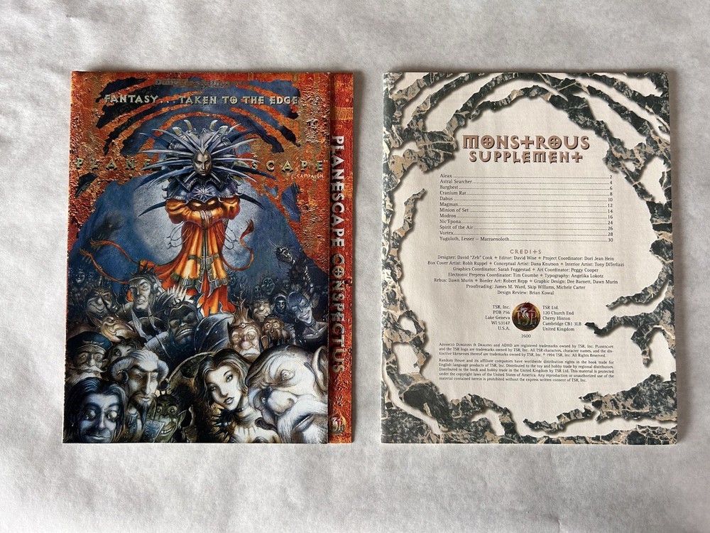 Planescape Campaign Setting Box Set