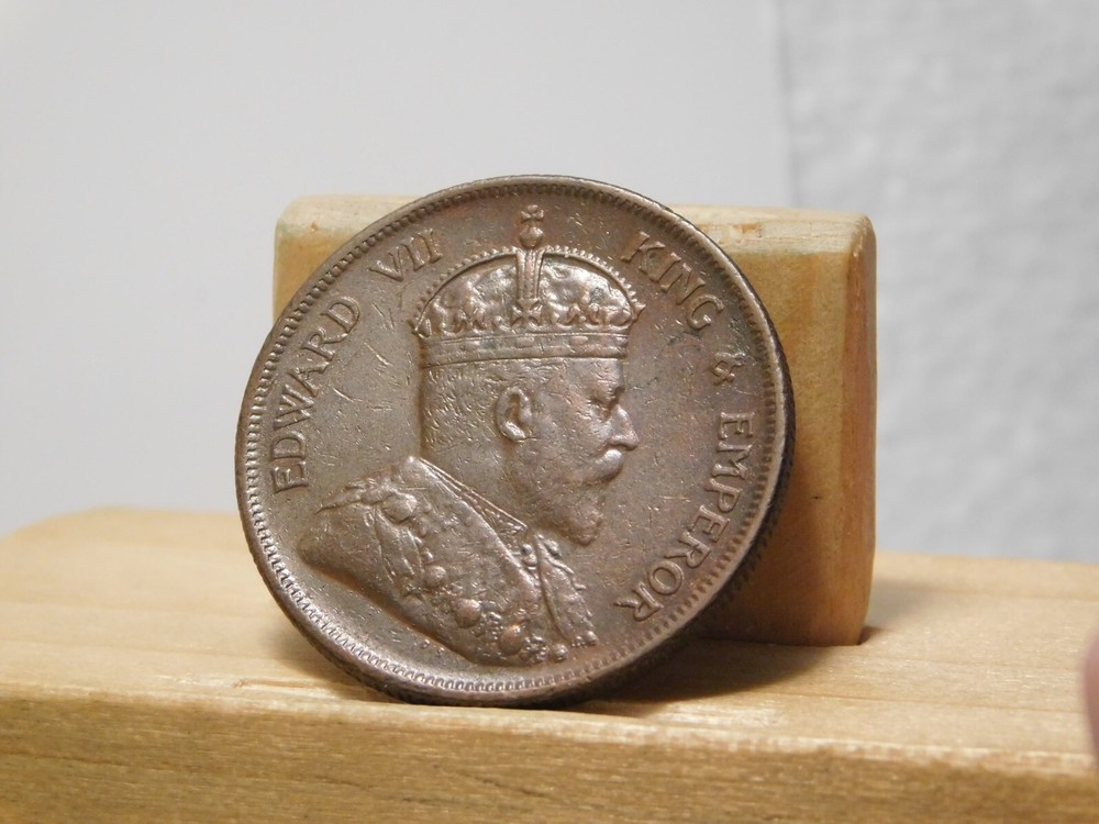 Straits Settlements, 1904, one cent, Edward VII