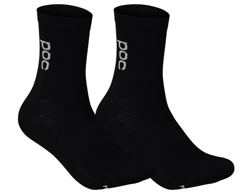 POC Soleus Lite Long Sock (Uranium Black)