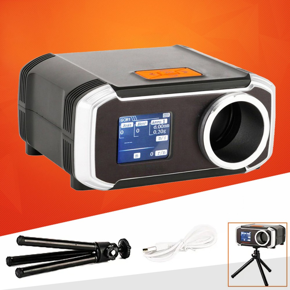 LCD Screen Shooting Chronograph Tester Velometer Speed Bluetooth Connection