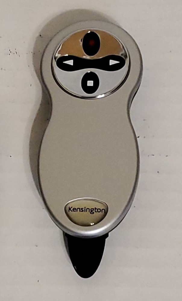 Kensington 33062 Wireless Presentation Remote Red Laser Pointer with USB Dongle