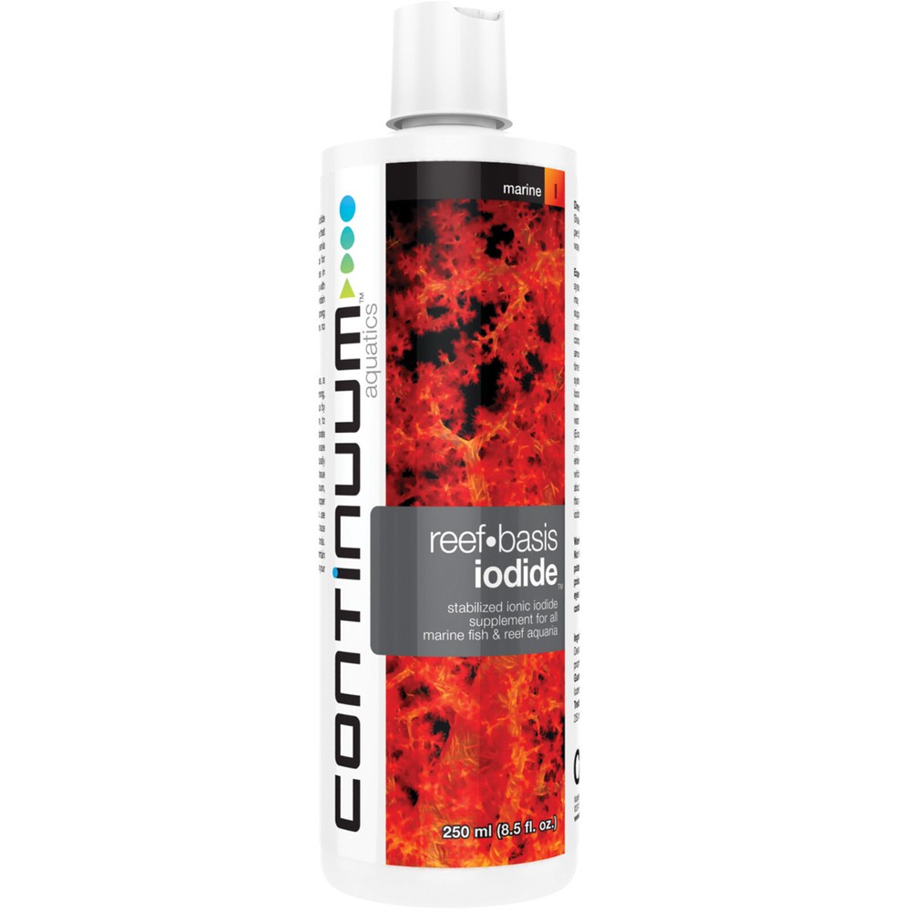 Continuum Reef Basis Iodide 250mL Stabilized Ionic Liquid Iodine Reef Supplement