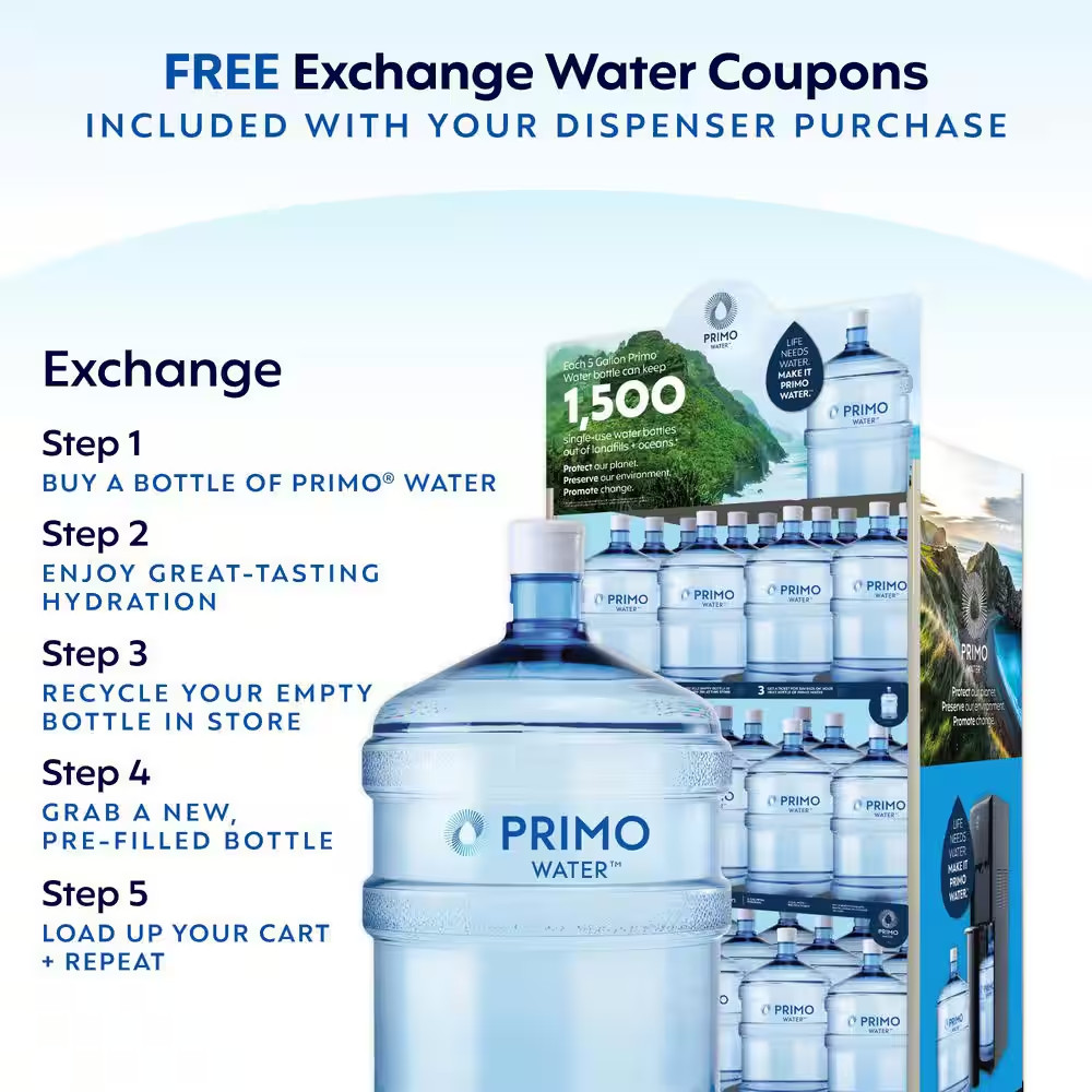 Black Bottom Load Water Dispenser Htrio