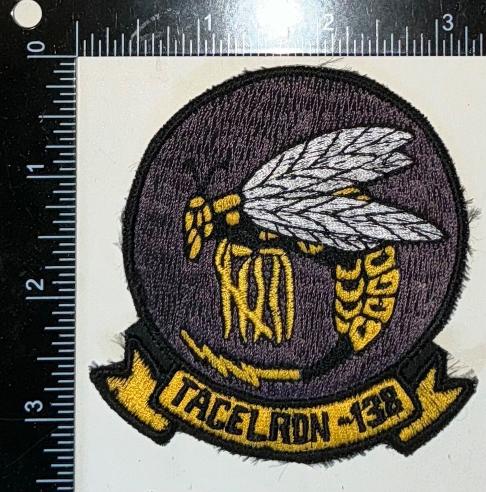 Cold War USN Navy TACELRON 138 Electronic Attack Squadron PHILIPPINE MADE Patch