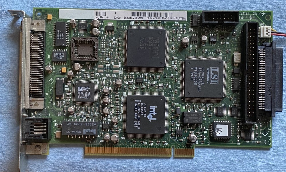 HP 5064-6016 LAN / SCSI Combo Host Adapter Controller PCI Card