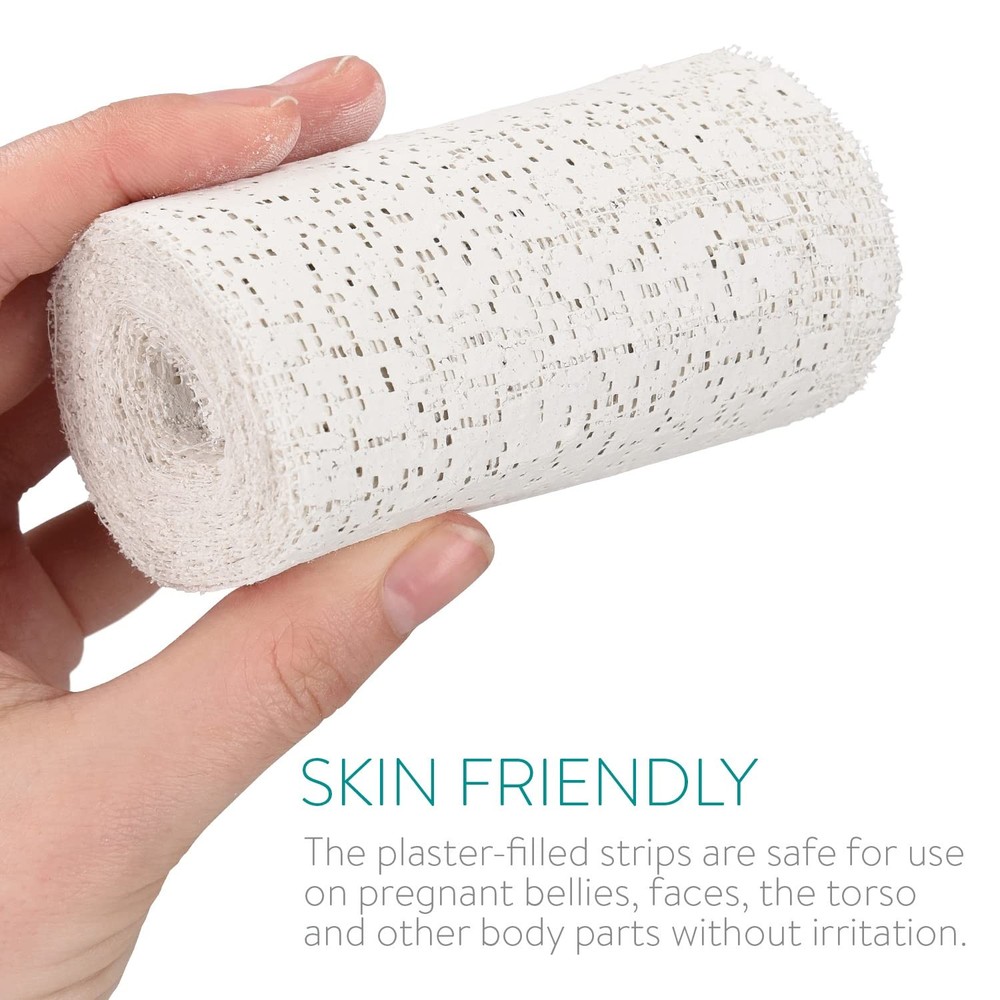 6 Pack Plaster Cloth Rolls 6x118 Inch Craft Gauze