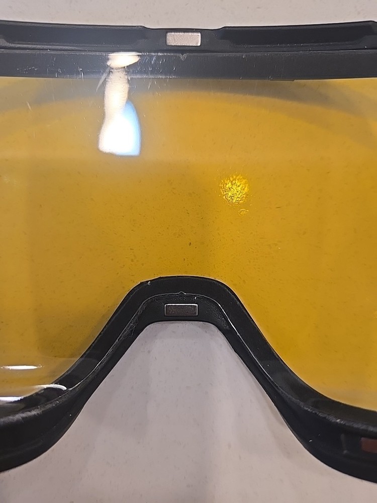 Smith 4D Mag Chromapop Storm Yellow Flash Replacement Goggle Lens Used