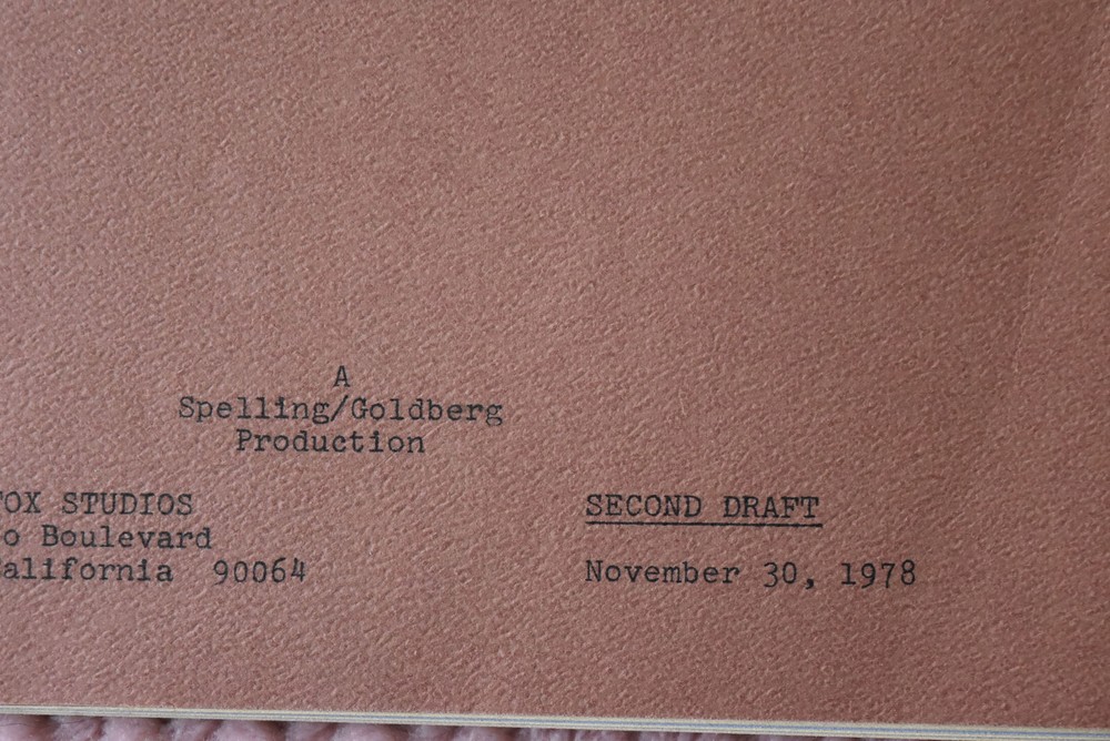 1978 Starsky and Hutch (Targets Without a Badge) Original Second Draft Script