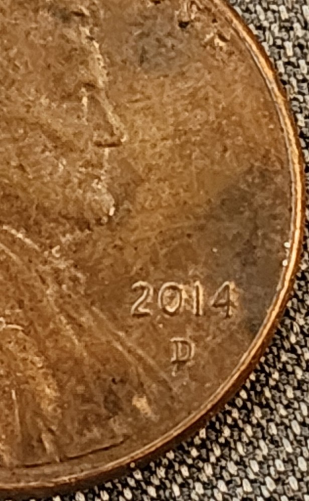 2014 D Denver Lincoln Shield Cent Uncirculated