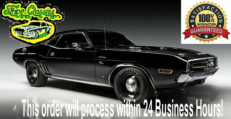 1970s Mopar Go Wing Rear Pedastal Spoiler Wing New 1970 1971 1972 1973 1974