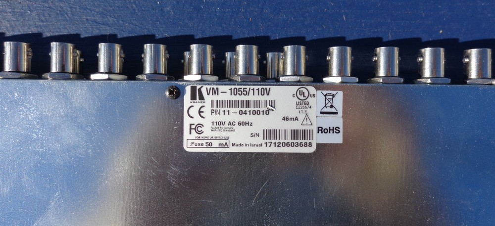 Kramer VM-1055 Video Component Distributor