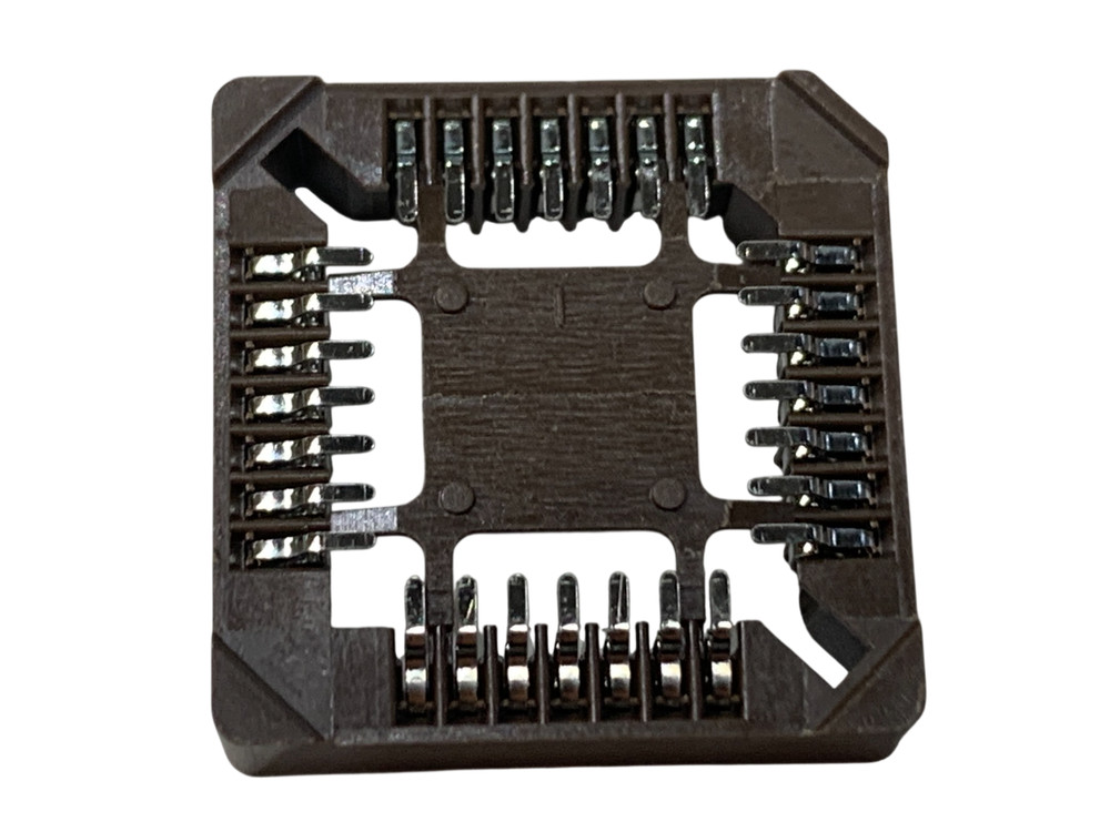 25-pcs PLCC IC Socket Connector PLCC28 28 Position Pin SMT SMD Surface Mount