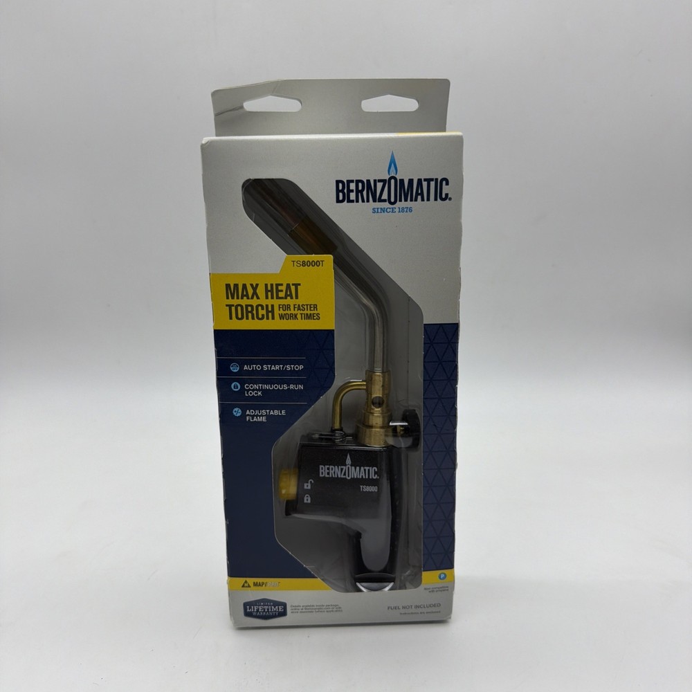 BernzOmatic TS8000 Pro Series Adjustable Flame Propane Torch