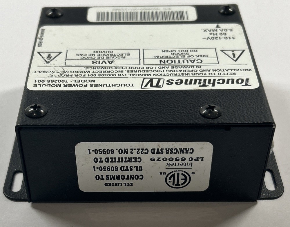 Touchtunes Power Module Model 700268-001 ***Read***