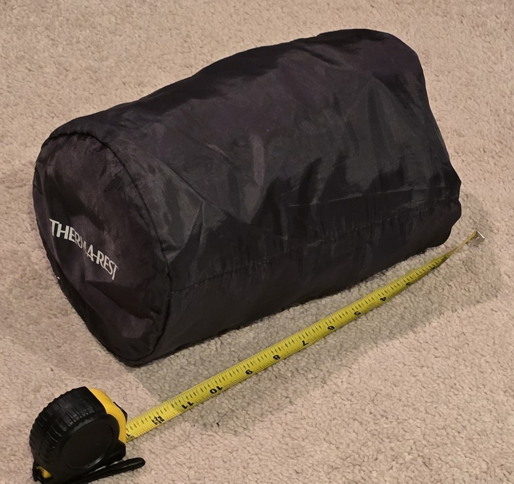Thermarest Pro Plus Reg Sleeping Mat with Cinch Bag - USA Made EUC