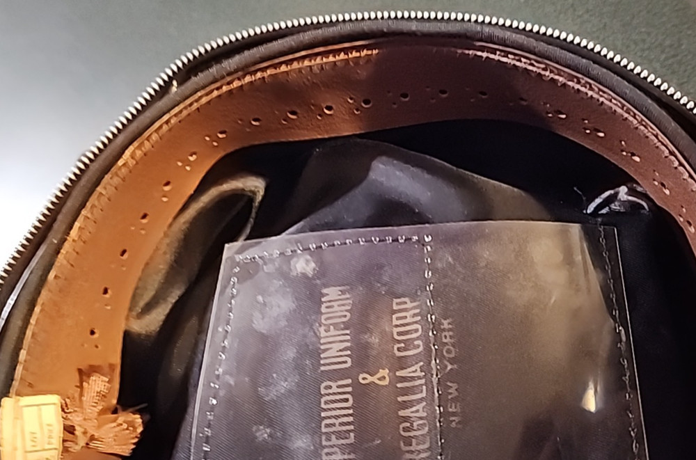 Vintage Masonic Scottish Rite Hat Cap & Box