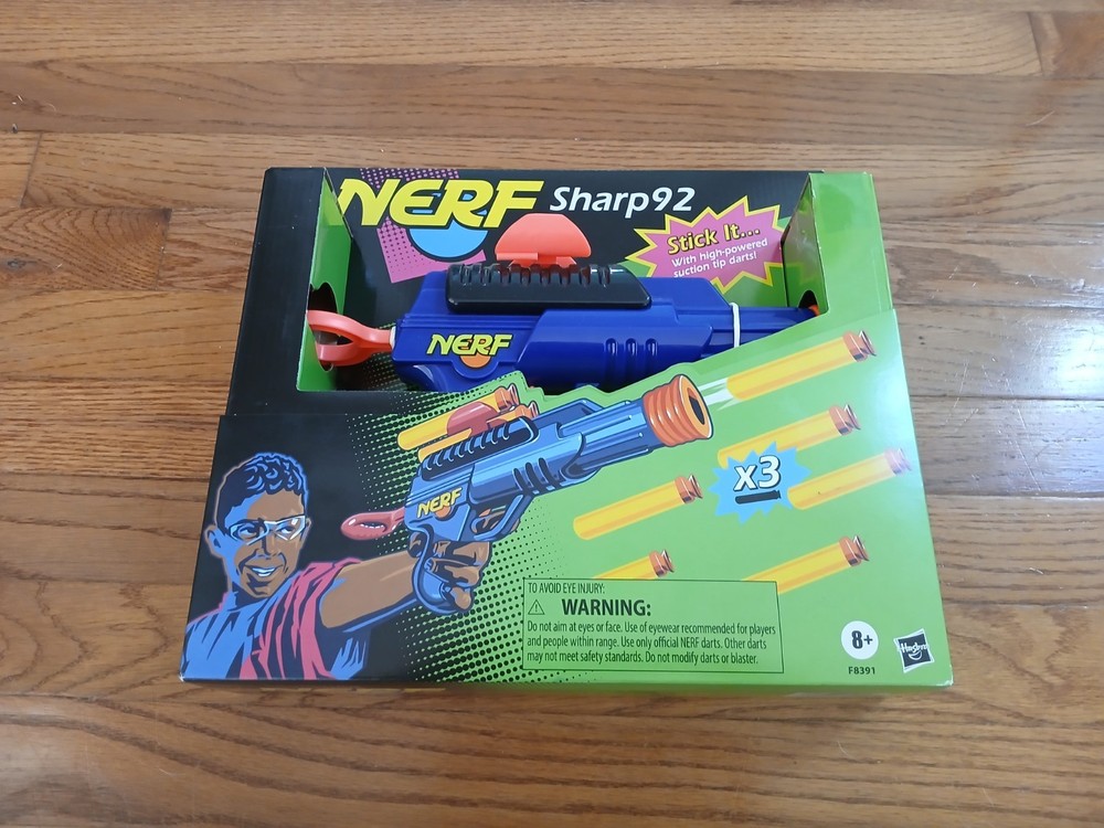 Nerf Sharp92 Retro Homage Blaster SEALED