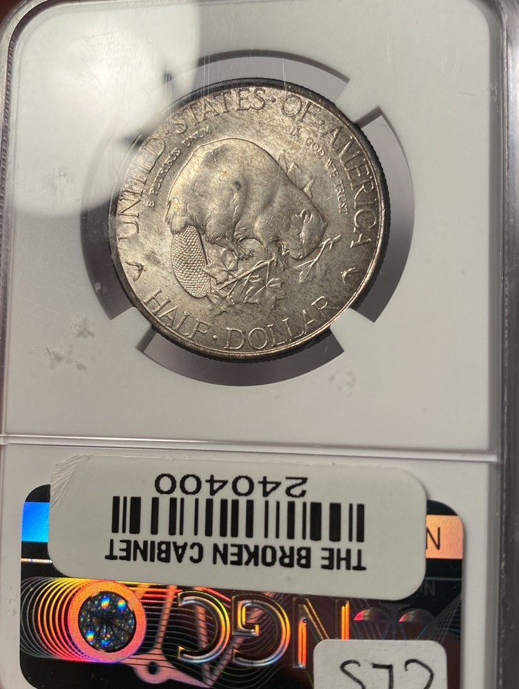 1936 Albany Commemorative Half Dollar NGC MS66