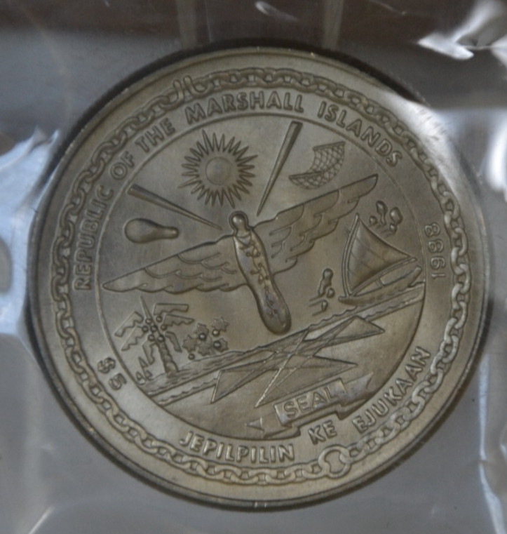 1988 SPACE SHUTTLE DISCOVERY $5 Commemorative Coin Space Shuttle