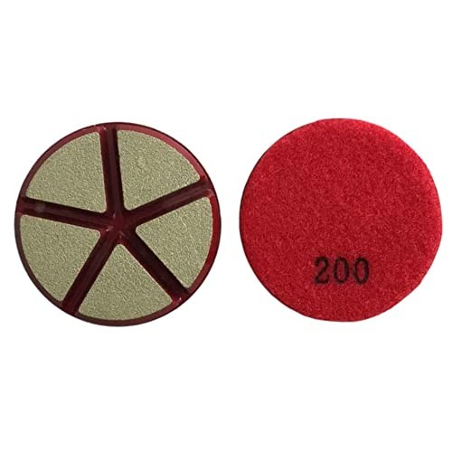 3" Ceramic Transitional Concrete Diamond Grinding Pads, Ceramic Bond #200 Grit