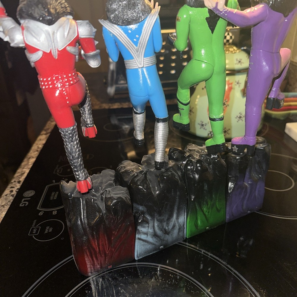 KISS Destroyer polar light Model Kit complete set Custom Color Coded Painted Set
