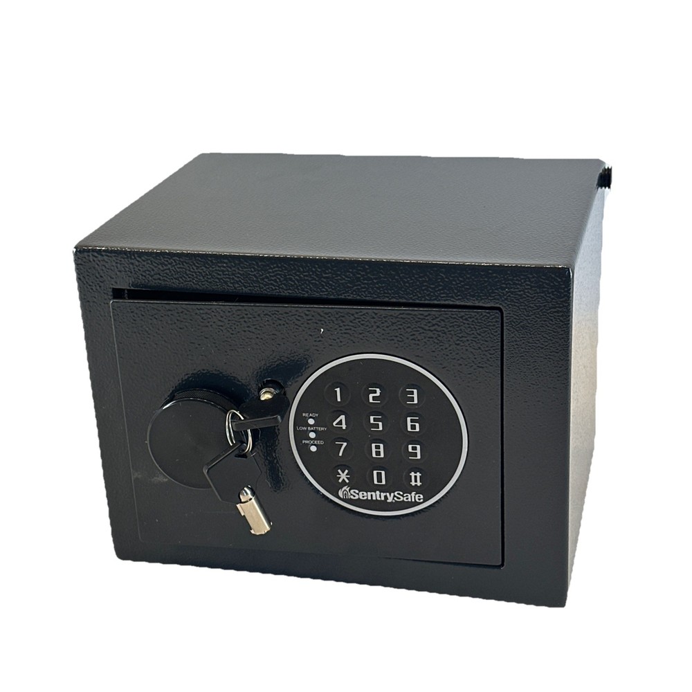 SentrySafe X014E Black Security Extra Small Safe with Digital Keypad Lock