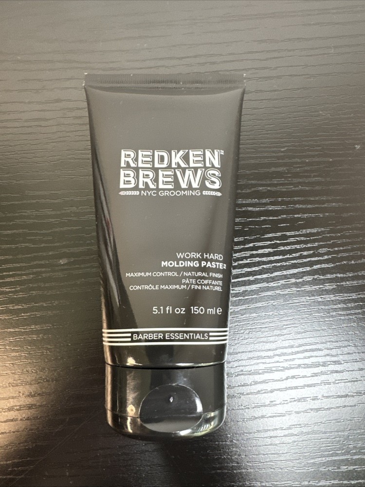 Redken Brews Work Hard Molding Paste Max control 5 oz