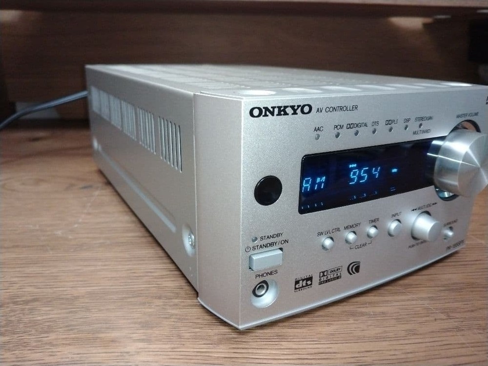 Onkyo PR-155SPX AV Controller Processor Powers On Untested Silver Japan