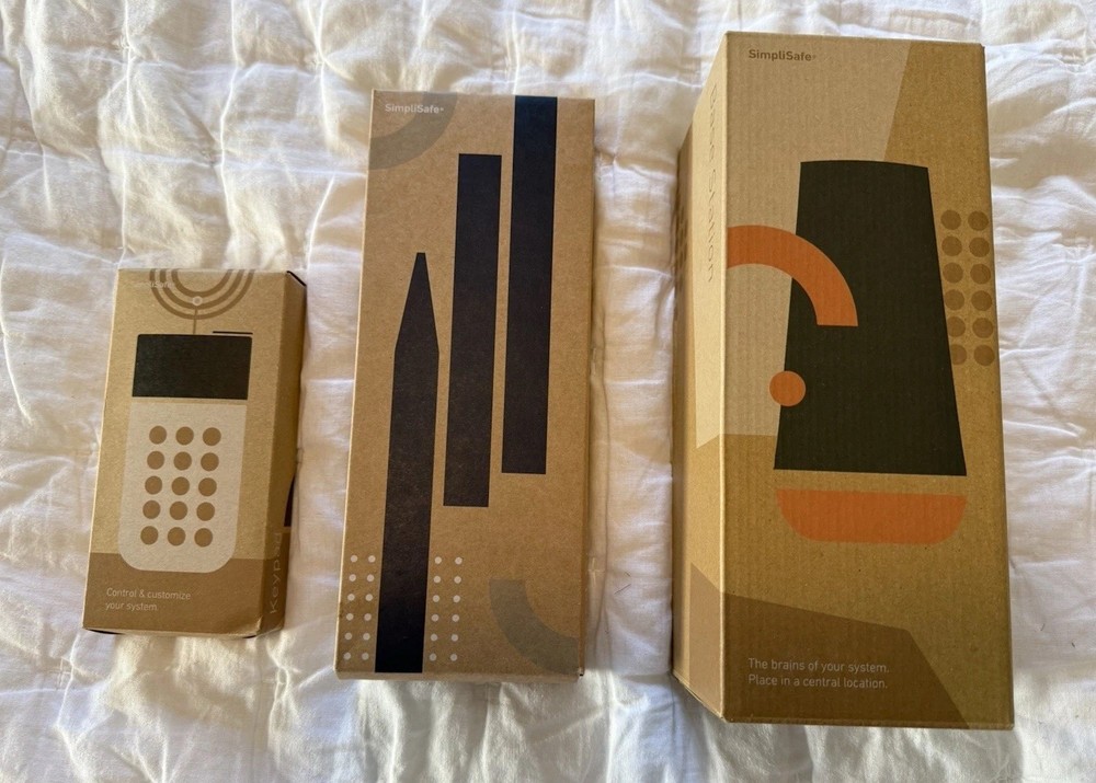 SimpliSafe Base Station, Keypad, and Stake Set