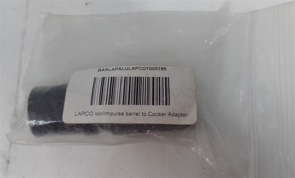 LAPCO Paintball Ion/Impulse Barrel To Cocker Adapter NEW