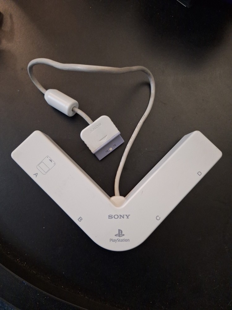 Sony PS1 Playstation Official Multi Tap Multiplayer Adapter