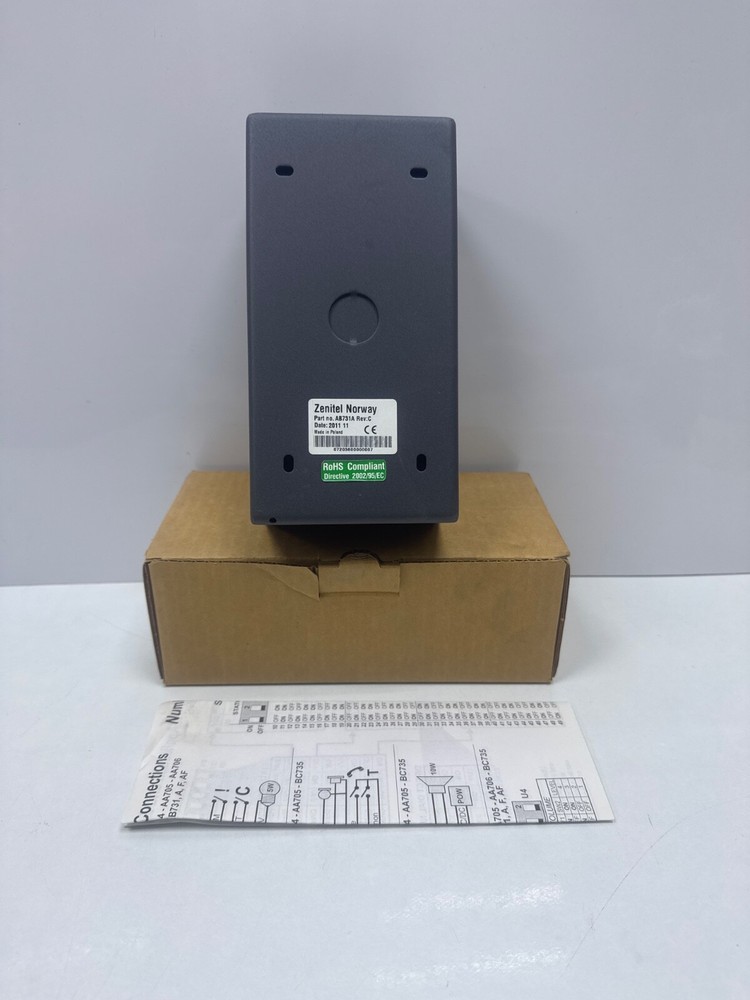 Zenitel Norway AB731A Rev: C COMMUNICATION SYSTEM