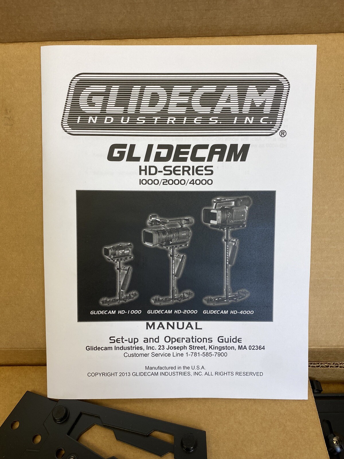 (NEW) Glidecam HD-4000 Professional Camcorder Stabilizer -Free US Shipping-