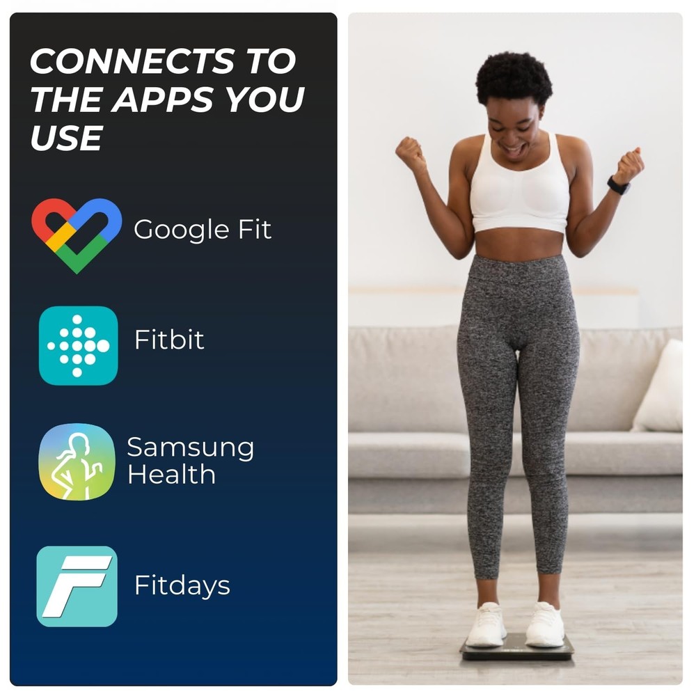 COUNTO Smart Scale- Digital Scale Measuring Body Parameters| Smart Bluetooth ...