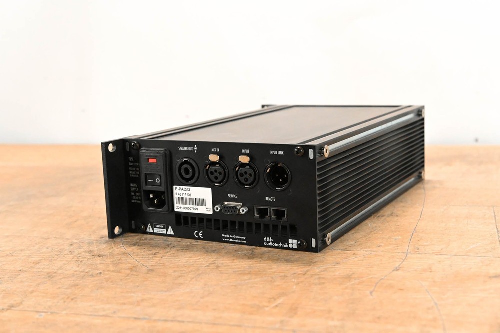 d&b audiotechnik E-PAC Single-Channel Power Amplifier Controller CG01V51