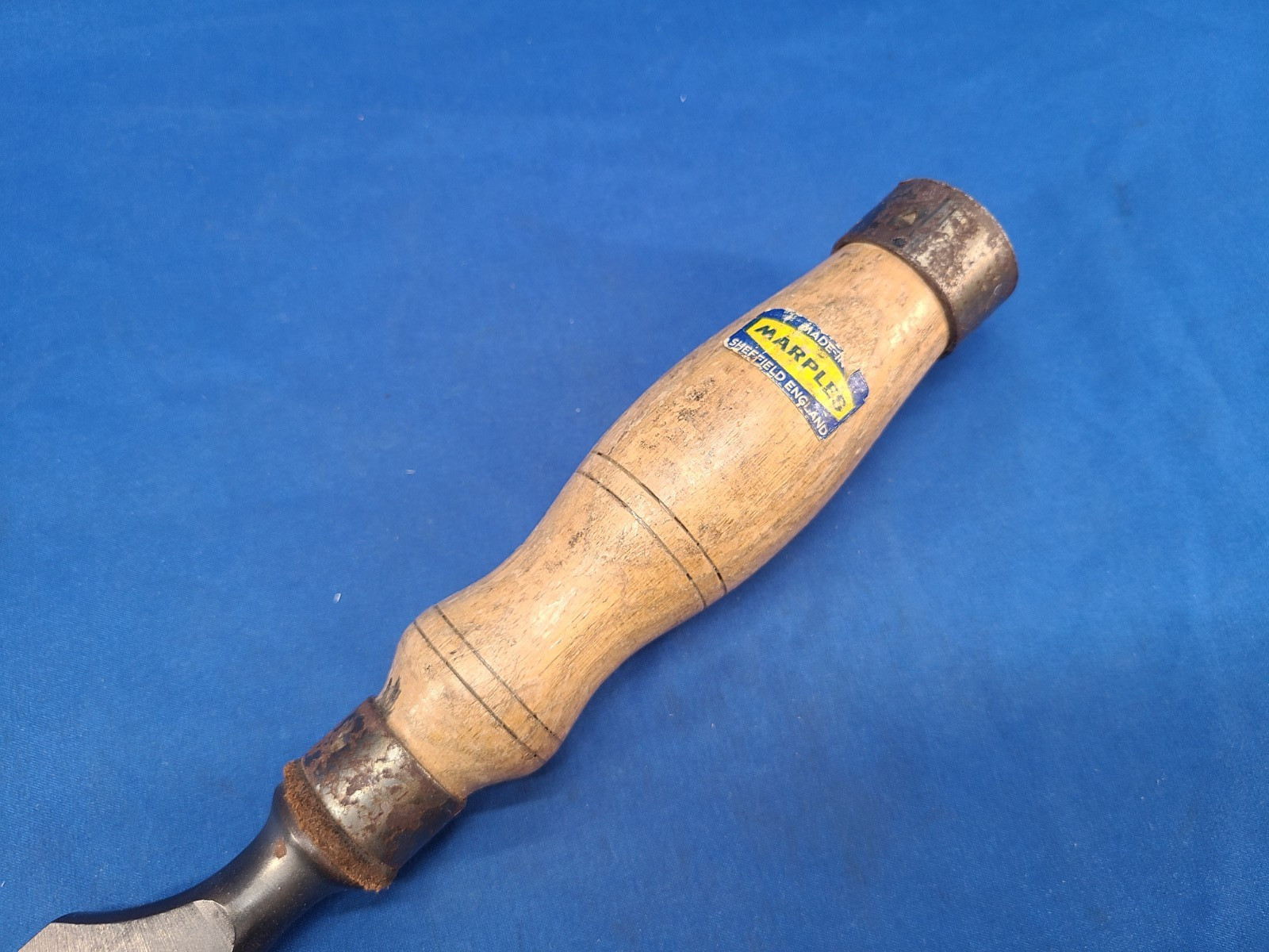 Marples 1 1/2 Inch Mortise Chisel Square Edge Tang Tool