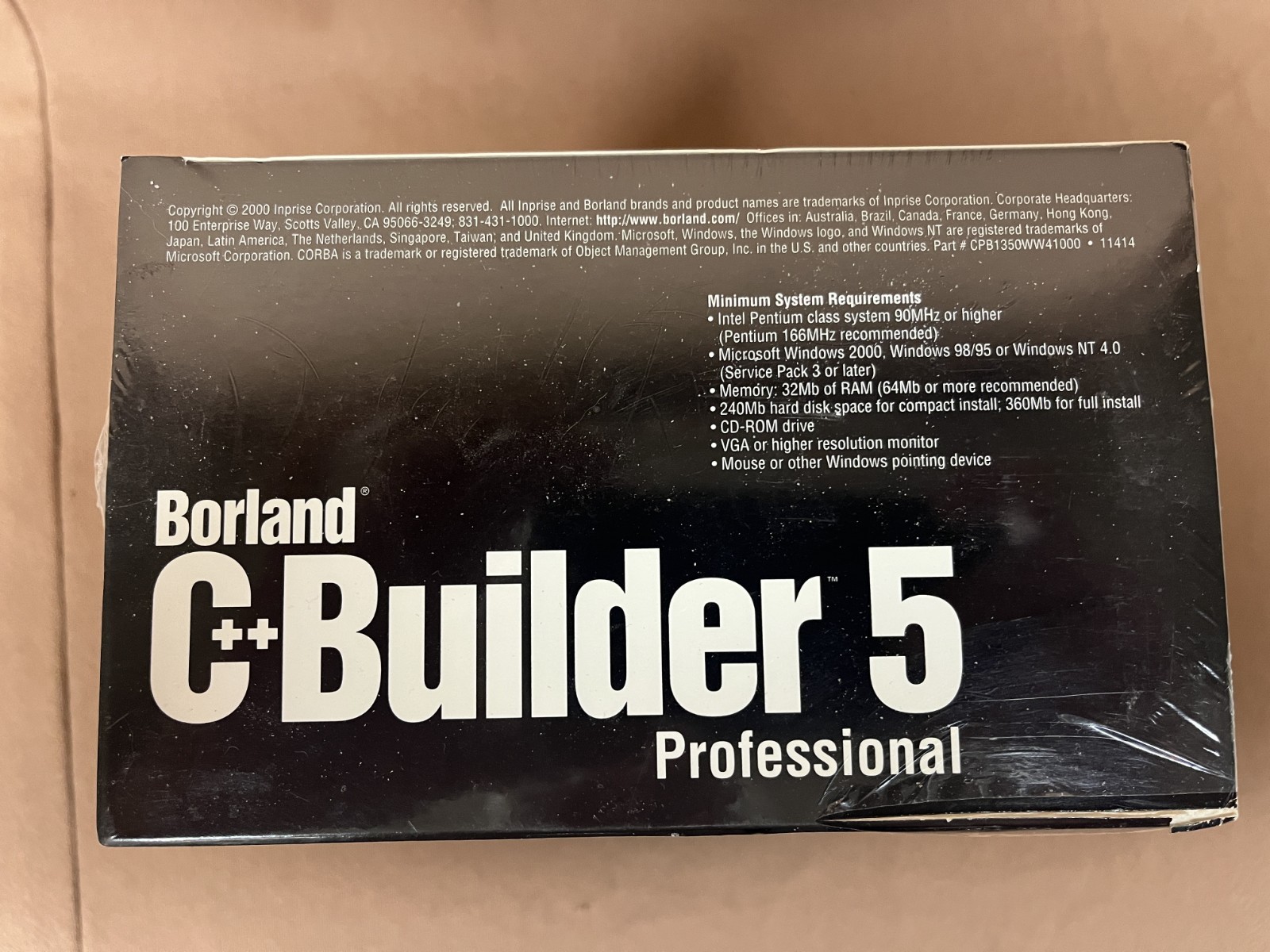 Borland C++Builder 5 Professional New Factory Sealed
