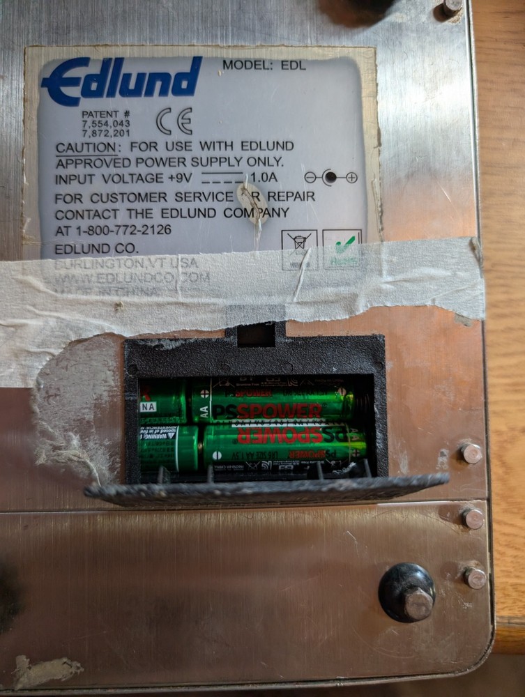 Edlund EDL-10 Multi-Function Top Loading Counter Model Digital Portion Scale