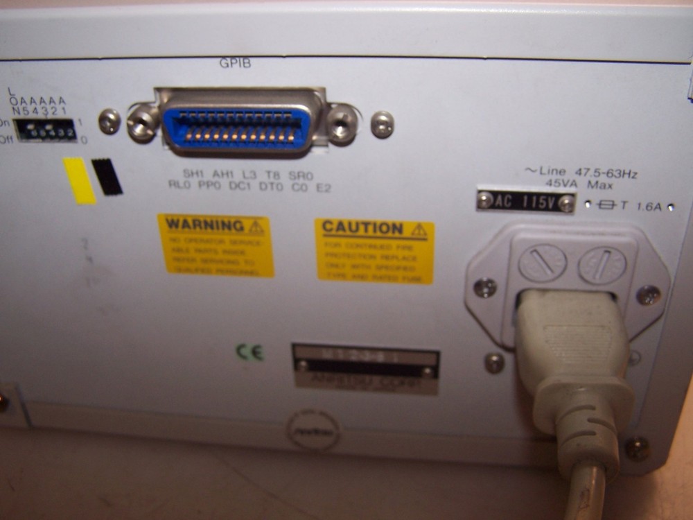 ANRITSU MN9611B PROGRAMMABLE OPTICAL ATTENUATOR