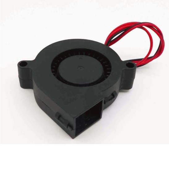 4pcs 5V 12V 24V DC 50mm Blow Radial Cooling Fan 5015 Blower For 3D Printer DIY