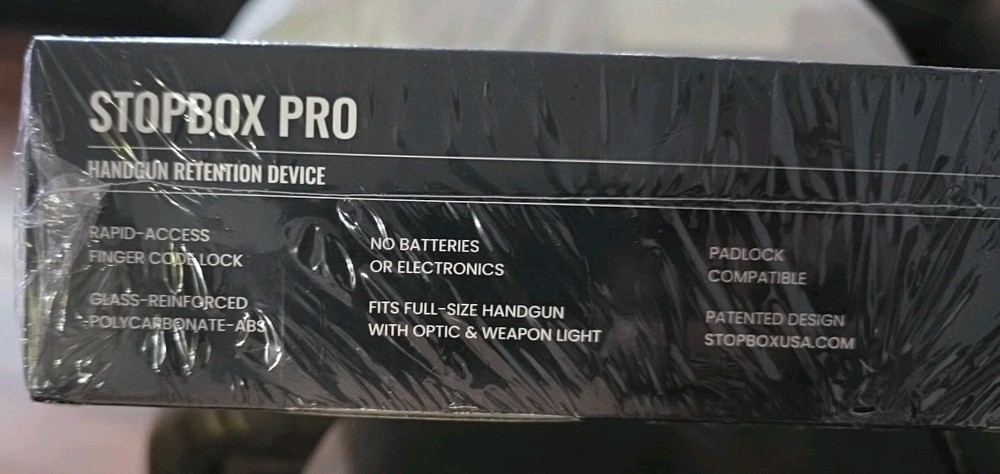 Stop Box Pro Rapid Access Gun Safe