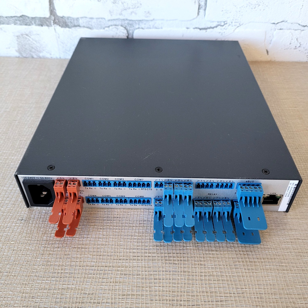 EXTRON IPCP 505 AV System 8-Port IP LINK Control Processor w/Power Cable Phoenix