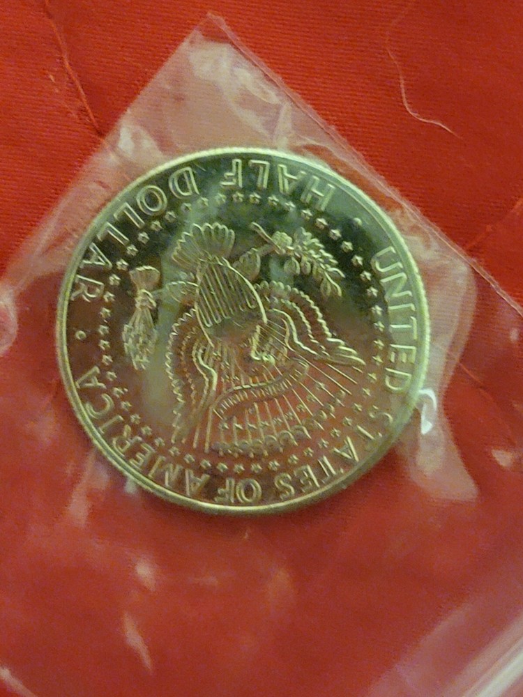 1990 P Kennedy Half Dollar Coin - circulated